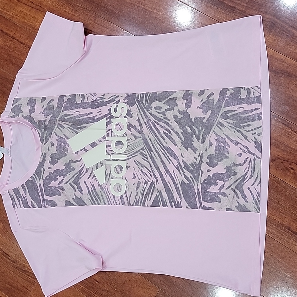 NWT plus size 1X Adidas tee - Picture 4 of 7
